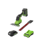 Greenworks - Foarfece 2in1 pentru iarbă și arbuști - 24V - Set - G24SHT