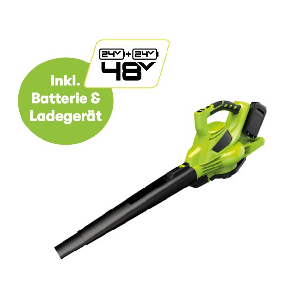 Cordless leaf blower/vacuum cleaner Greenworks