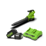 Greenworks - Akku Laubläser/sauger - 2x24V - Set - GD24X2BVK4V