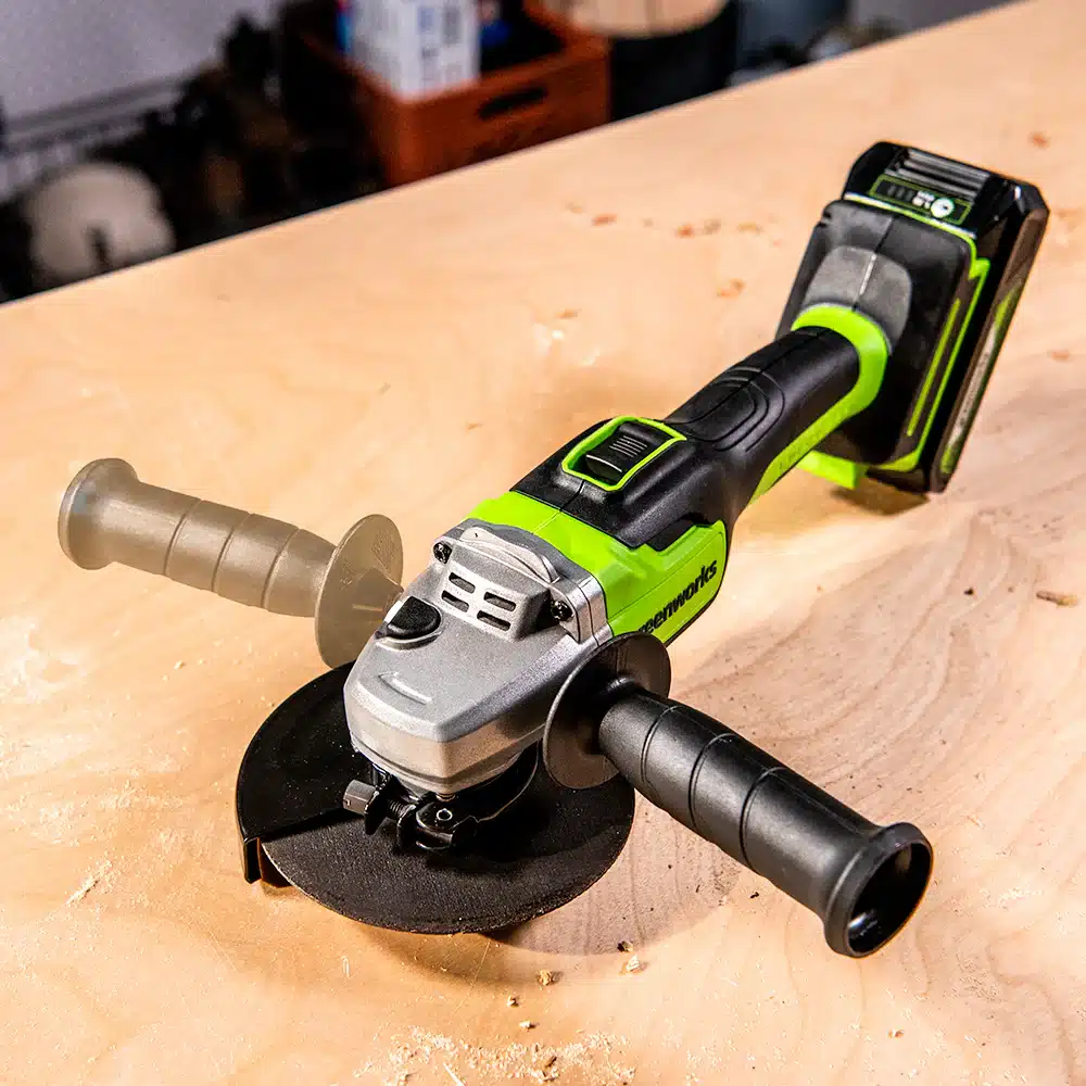 Greenworks - Winkelschleifer - GD24AG – Bild 4